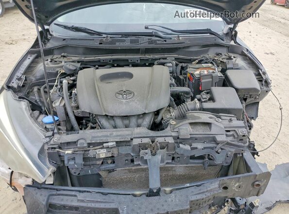3MYDLBYV3HY182980 2017 TOYOTA YARIS Black Вид задньої частини салону