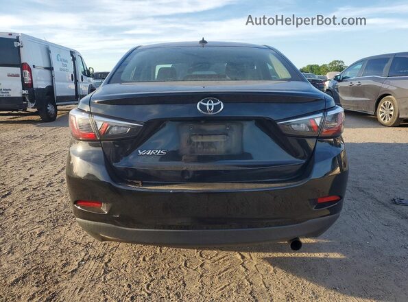 3MYDLBYV3KY502676 2019 TOYOTA YARIS Black Rear view