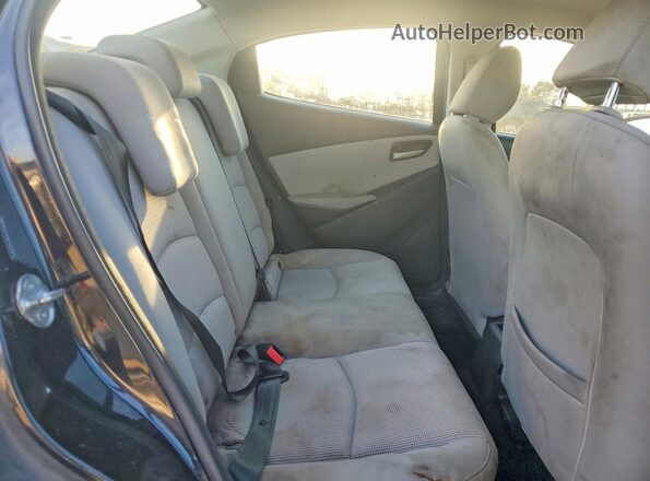 3MYDLBYV3KY502676 2019 TOYOTA YARIS Black Rear seats view