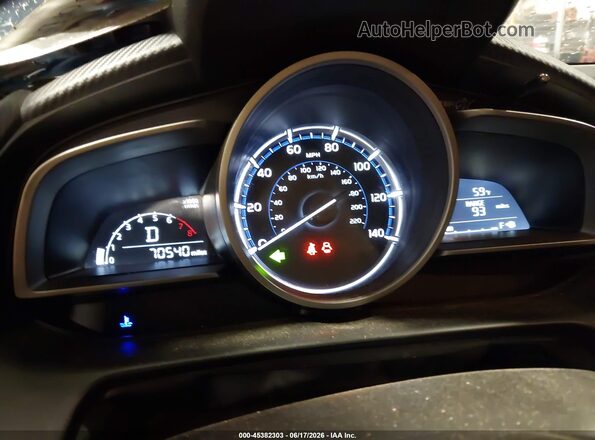 3MYDLBYV3KY513550 2019 TOYOTA YARIS Black უკანა სავარძლების ხედი