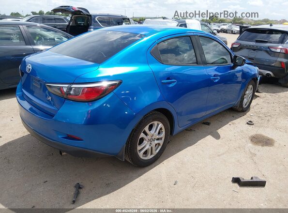 3MYDLBYV4HY154668 2017 TOYOTA YARIS IA Blue Tył prawy