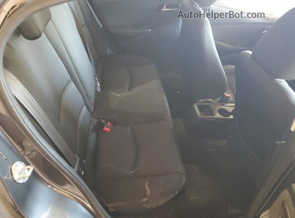 3MYDLBYV4HY156257 2017 TOYOTA YARIS Gray უკანა სავარძლების ხედი