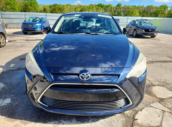 3MYDLBYV4HY164360 2017 TOYOTA YARIS Blue 
