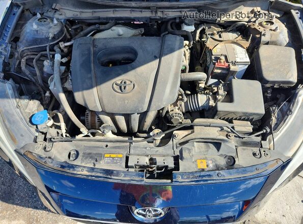 3MYDLBYV4HY164360 2017 TOYOTA YARIS Blue 