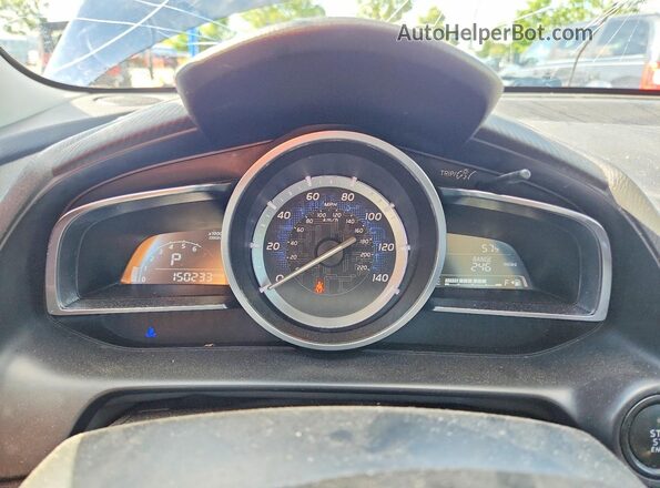 3MYDLBYV4HY164360 2017 TOYOTA YARIS Blue 