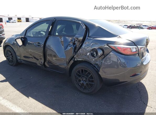3MYDLBYV4HY179473 2017 TOYOTA YARIS IA Gray Задня ліва чверть