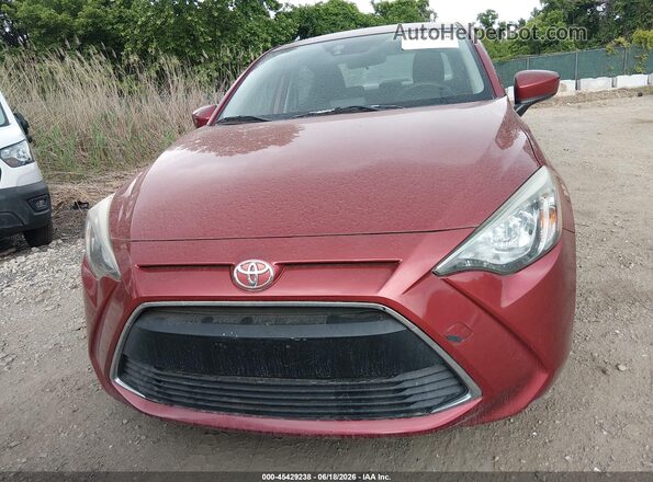 3MYDLBYV4HY182258 2017 TOYOTA YARIS IA Red 