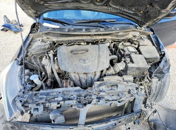 3MYDLBYV4KY506011 2019 TOYOTA YARIS Black უკანა სალონის ხედი