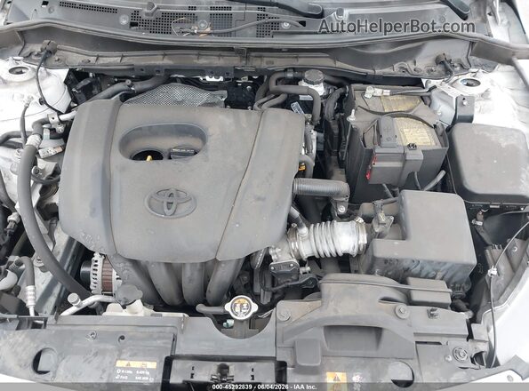3MYDLBYV4KY509989 2019 TOYOTA YARIS White Widok z tyłu