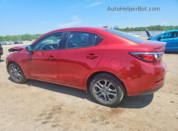 3MYDLBYV5KY503389 2019 TOYOTA YARIS Red Trasero izquierdo