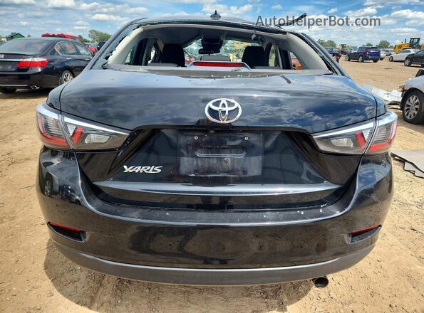 3MYDLBYV5KY511766 2019 TOYOTA YARIS Black Հետևի տեսք