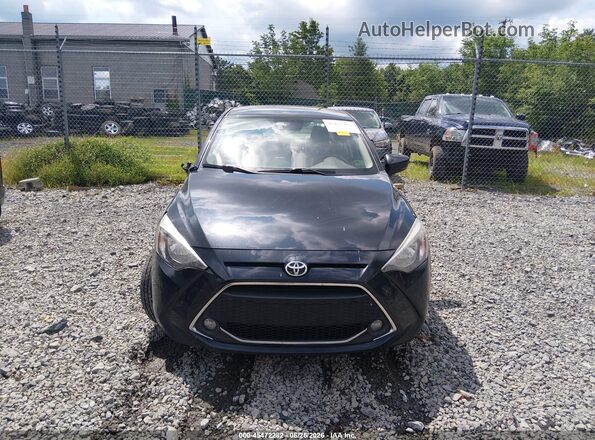3MYDLBYV5KY514845 2019 TOYOTA YARIS Черный Вид задней части салона