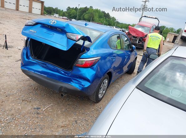 3MYDLBYV5KY522282 2019 TOYOTA YARIS Blue უკანა მარჯვენა