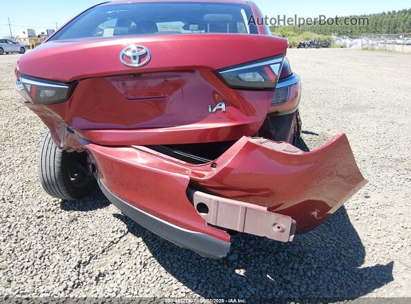 3MYDLBYV6HY178647 2017 TOYOTA YARIS IA Maroon 