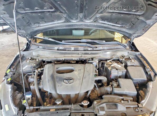 3MYDLBYV6HY181418 2017 TOYOTA YARIS Black Սալոնի հետևի տեսք
