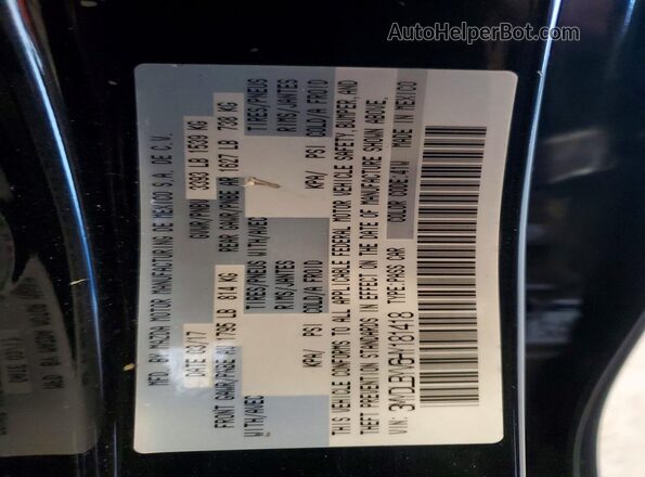 3MYDLBYV6HY181418 2017 TOYOTA YARIS Black Շարժիչի բաժամունքի տեսք