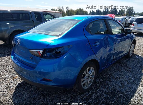 3MYDLBYV6HY185470 2017 TOYOTA YARIS IA Blue Հետևի աջ