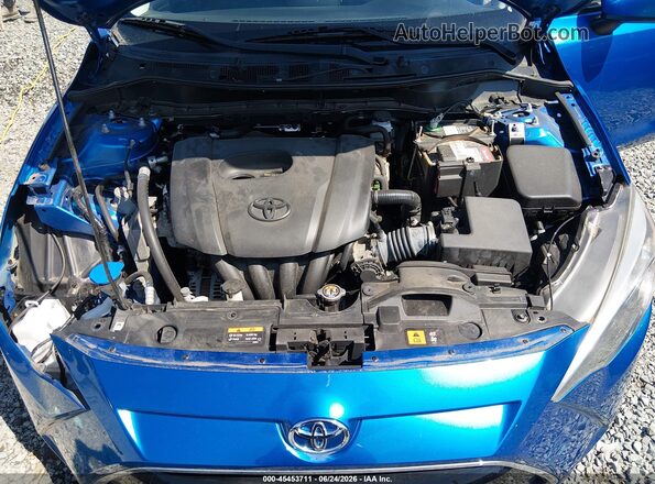 3MYDLBYV6HY185470 2017 TOYOTA YARIS IA Blue Հետևի տեսք