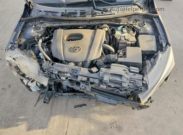3MYDLBYV6HY189227 2017 TOYOTA YARIS Blue Սալոնի հետևի տեսք