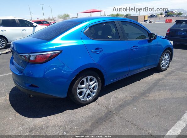 3MYDLBYV6HY195528 2017 TOYOTA YARIS IA Blue Rear right