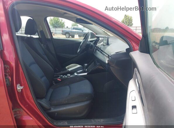 3MYDLBYV6JY302891 2018 TOYOTA YARIS IA Burgundy Front interior view