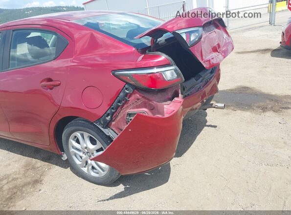 3MYDLBYV6JY302891 2018 TOYOTA YARIS IA Burgundy 