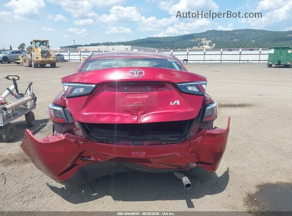 3MYDLBYV6JY302891 2018 TOYOTA YARIS IA Burgundy 