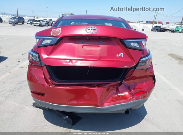 3MYDLBYV6JY305175 2018 TOYOTA YARIS IA Бордовый 