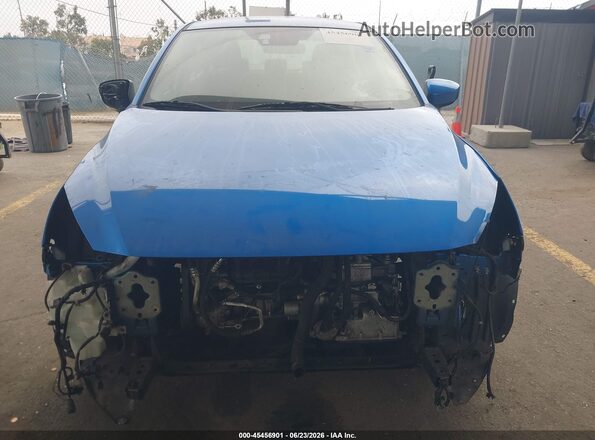 3MYDLBYV6JY312479 2018 TOYOTA YARIS IA Blue უკანა სალონის ხედი