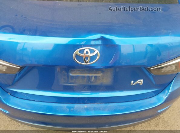 3MYDLBYV6JY312479 2018 TOYOTA YARIS IA Blue 