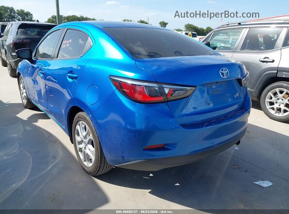 3MYDLBYV6JY318542 2018 TOYOTA YARIS IA Blue უკანა მარცხენა