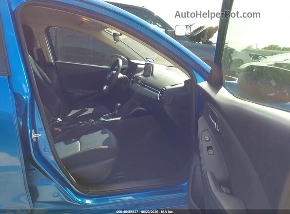 3MYDLBYV6JY318542 2018 TOYOTA YARIS IA Blue წინა სალონის ხედი