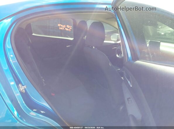 3MYDLBYV6JY318542 2018 TOYOTA YARIS IA Blue VIN კოდის სტიკერის ხედი