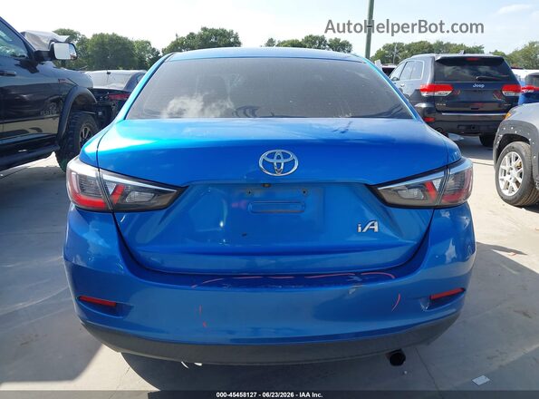 3MYDLBYV6JY318542 2018 TOYOTA YARIS IA Blue 