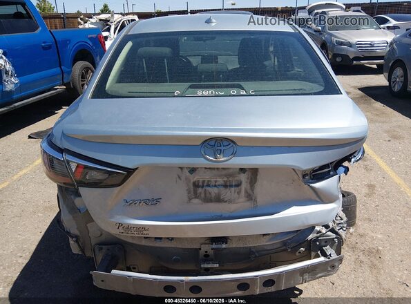 3MYDLBYV6KY510240 2019 TOYOTA YARIS Gray 