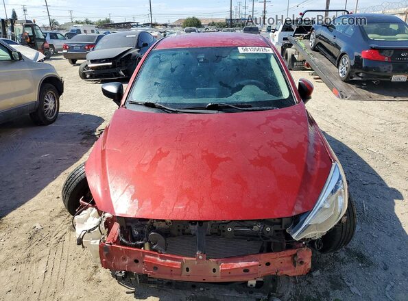 3MYDLBYV7HY178799 2017 TOYOTA YARIS Red Vista frontal