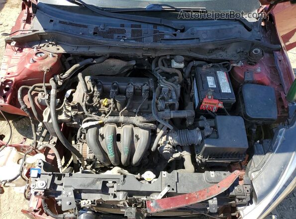 3MYDLBYV7HY178799 2017 TOYOTA YARIS Red Vista interior trasera