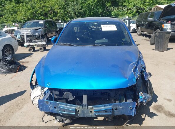 3MYDLBYV7HY182206 2017 TOYOTA YARIS IA Blue Vista del cuadro de instrumentos