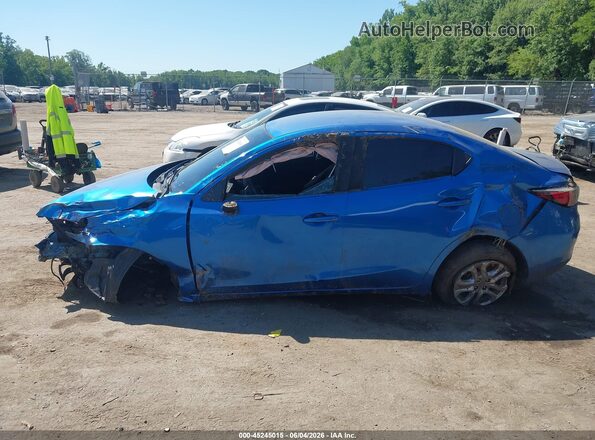 3MYDLBYV7HY182206 2017 TOYOTA YARIS IA Blue Vista interior de 360 grados