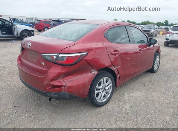 3MYDLBYV7HY193142 2017 TOYOTA YARIS IA Red Tył prawy