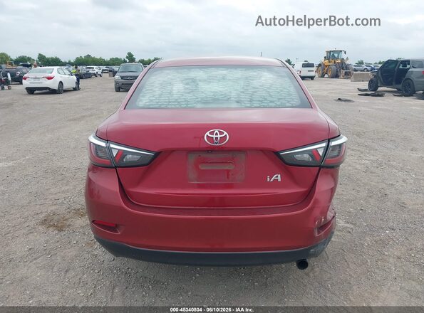 3MYDLBYV7HY193142 2017 TOYOTA YARIS IA Red 