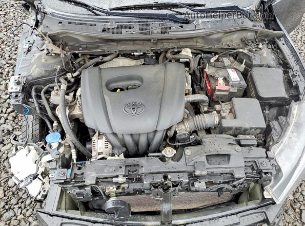 3MYDLBYV7KY503197 2019 TOYOTA YARIS Black 