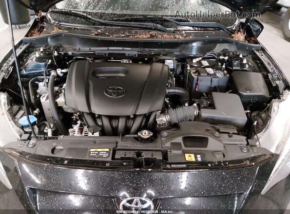 3MYDLBYV7KY527080 2019 TOYOTA YARIS Black უკანა ხედი
