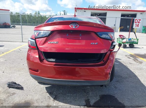 3MYDLBYV8KY500888 2019 TOYOTA YARIS Red 