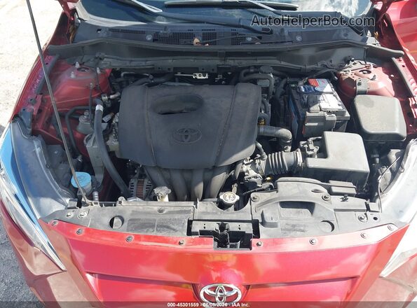 3MYDLBYV8KY500888 2019 TOYOTA YARIS Red Vista trasera