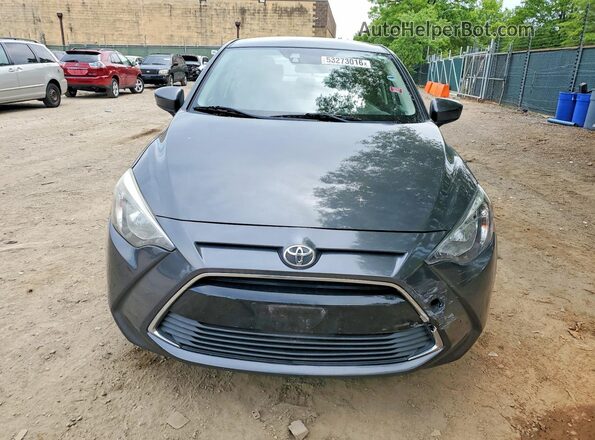 3MYDLBYV9HY167576 2017 TOYOTA YARIS Gray 