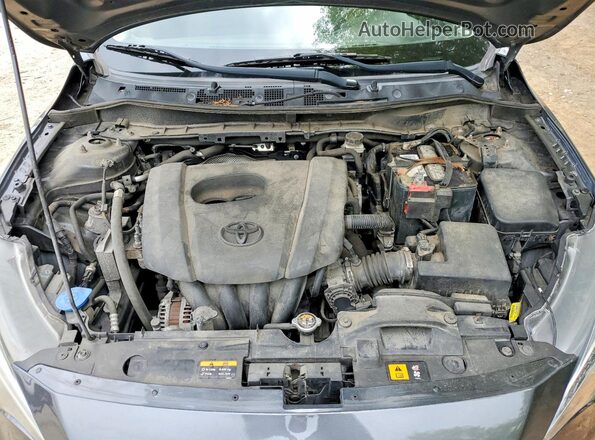 3MYDLBYV9HY167576 2017 TOYOTA YARIS Gray 