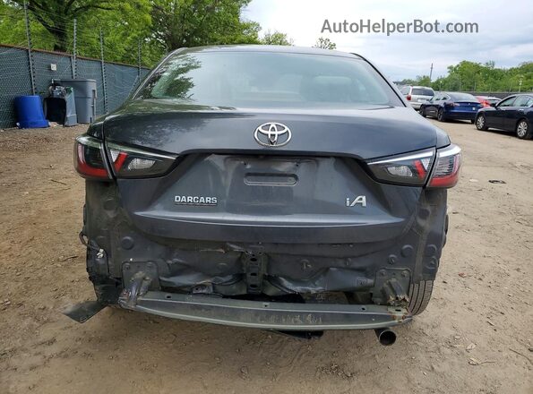 3MYDLBYV9HY167576 2017 TOYOTA YARIS Gray 