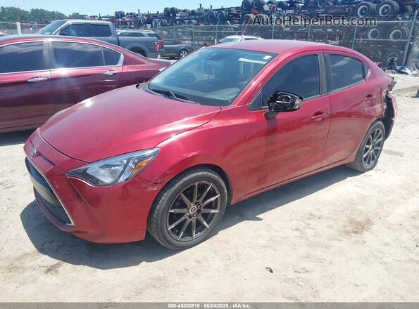 3MYDLBYV9HY169506 2017 TOYOTA YARIS IA Red Vista tres cuartos delantera izquierda
