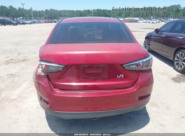 3MYDLBYV9HY169506 2017 TOYOTA YARIS IA Red 